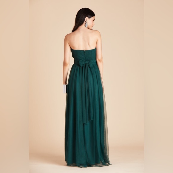 *NWT* Birdy Grey Christina Convertible Dress in Tulle Emerald Green Size M - Picture 6 of 17